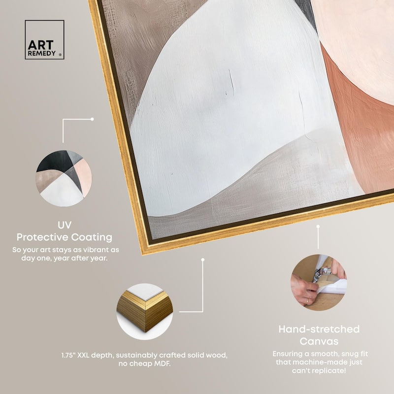 Curved Contour Canvas by Art Remedy