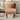 31.5" Wide Upholstered Wingback Accent Chair with Wood Legs