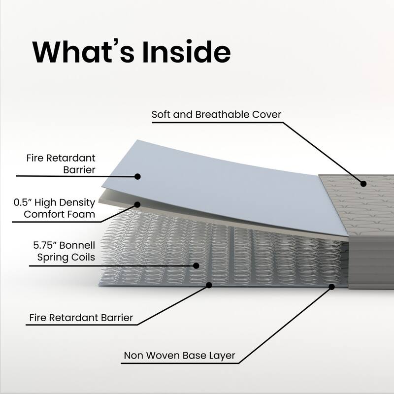 Medium Tight Top Innerspring Hybrid Mattress