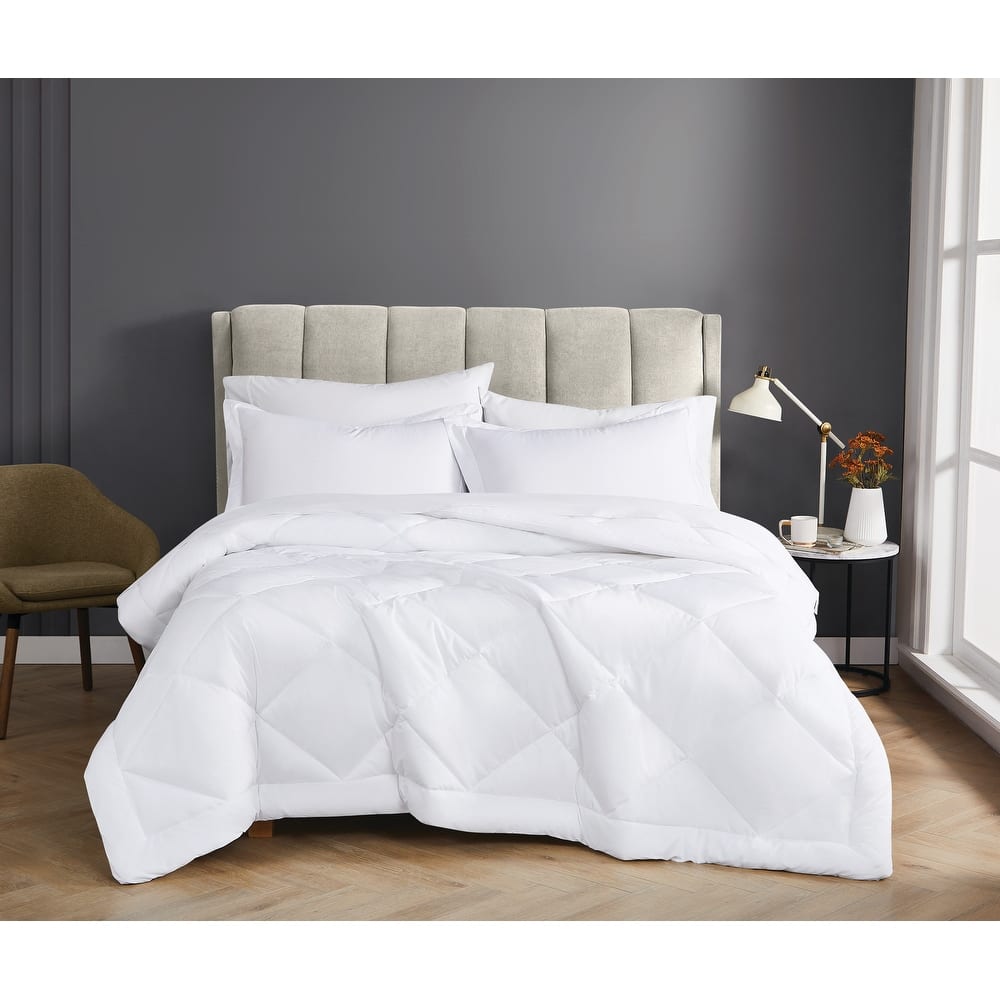 Cannon Solid Percale Comforter Set