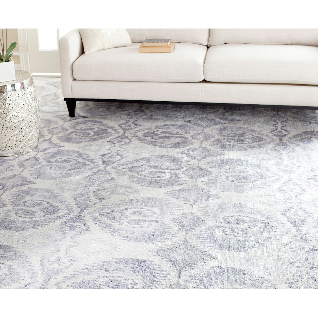 SAFAVIEH Couture Hand-knotted Tibetan Gentjana Modern Wool Rug