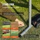 preview thumbnail 12 of 12, 9 Hole Baseball Net, Softball Baseball Training Equipment for Hitting Pitching Practice, Height Adjustable Trainer Aid