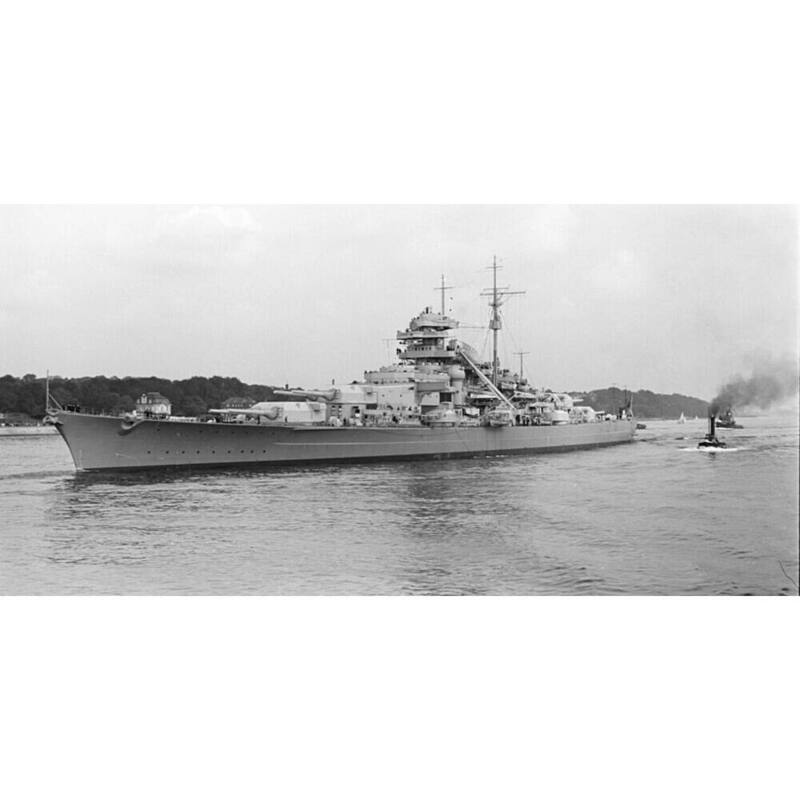 German Battleship Bismarck Medium