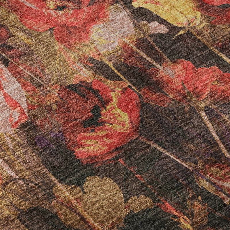 Premium Washable Super Soft Modern Floral Mayfield Rug