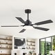 preview thumbnail 49 of 193, 42/48/52/56/60/65-IN LED Ceiling Fan with Light Kit and Remote(5/6/7/8-Blade)