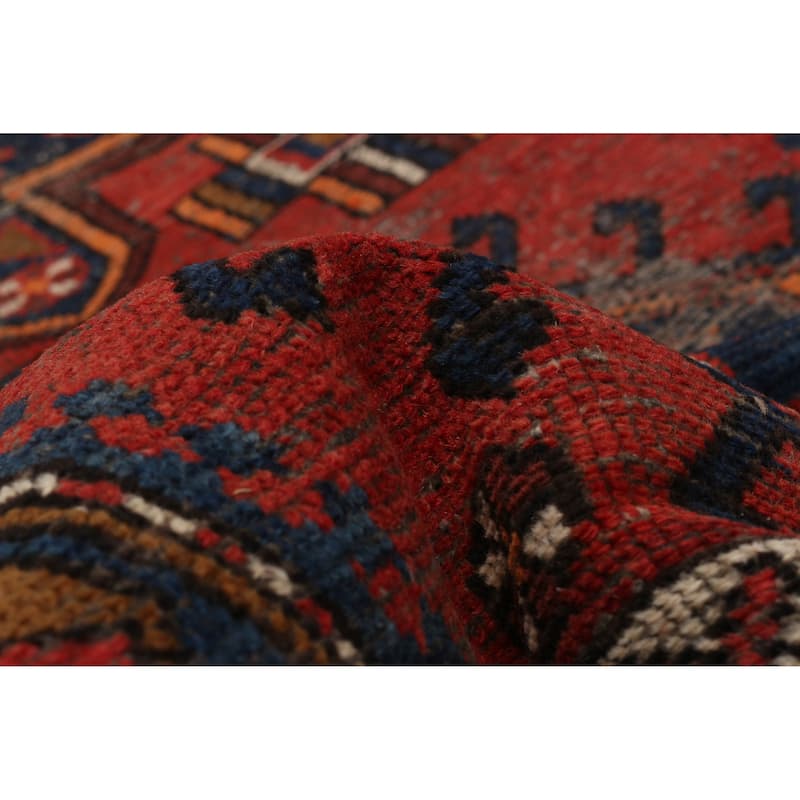ECARPETGALLERY Hand-knotted Konya Anatolian Red Wool Rug - 3'8 x 10'8