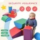 preview thumbnail 13 of 12, Soft Climb and Crawl Foam Playset,Safe Soft Foam Nugget Shapes Block for Infants,Preschools,Toddlers