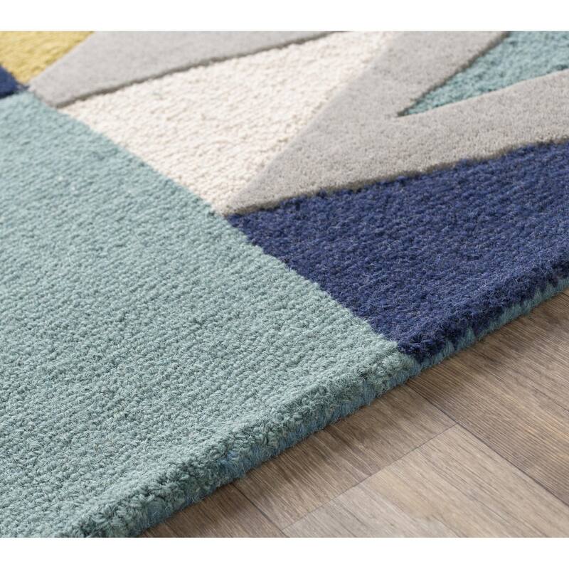Livabliss Kennedy Scandinavian Geometric Area Rug