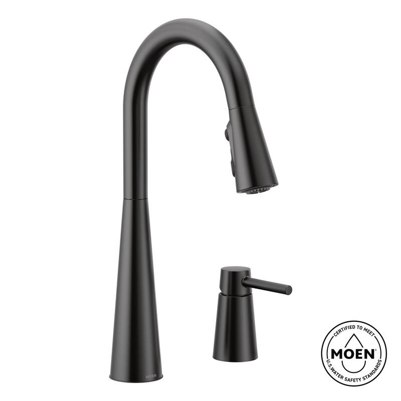 Moen 7871 1.5 GPM Sleek One Handle High Arc Pulldown Kitchen Faucet