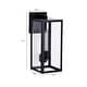 preview thumbnail 22 of 20, 2-pack 1-light/2-light Metal Outdoor Wall Sconce Weather-resistant
