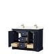 preview thumbnail 3 of 58, Avery 48 Inch Double Vanity, Cultured Marble Top