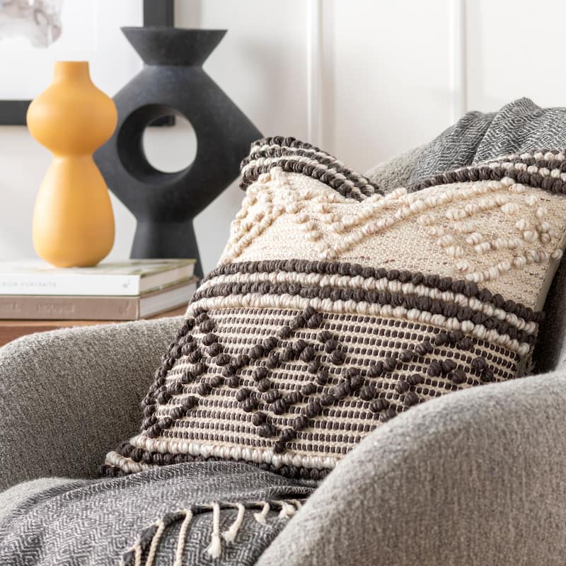 Vesta Bohemian Pillow - 20"H x 20"W - Polyester