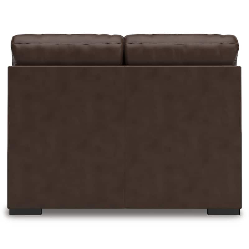 Signature Design by Ashley Modern Day Dark Brown 3-Piece Sectional with Double Chaise - 124" W x 61" D x 41" H