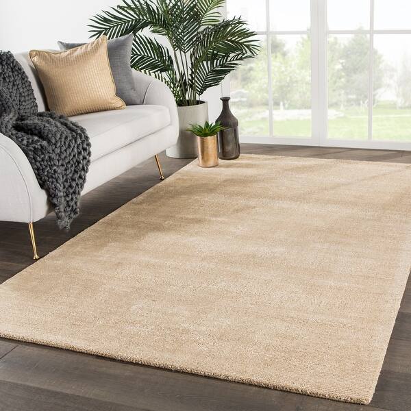 Shop Carson Carrington Otterup Handmade Solid Area Rug On Sale Overstock 8172003