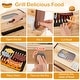 preview thumbnail 7 of 7, 3-Piece Outdoor Kitchen Set Mud Kitchen with Separate BBQ Grill and Pizza Oven-Natural - Multi