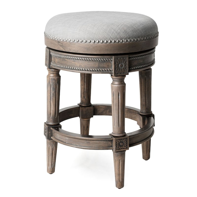 Maven Lane Pullman Backless Swivel Kitchen Stool