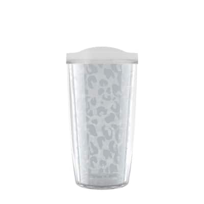 Tervis Leopard Frost Animal Print Collection Made in USA Double Walled Insulated Travel Tumbler, Mist