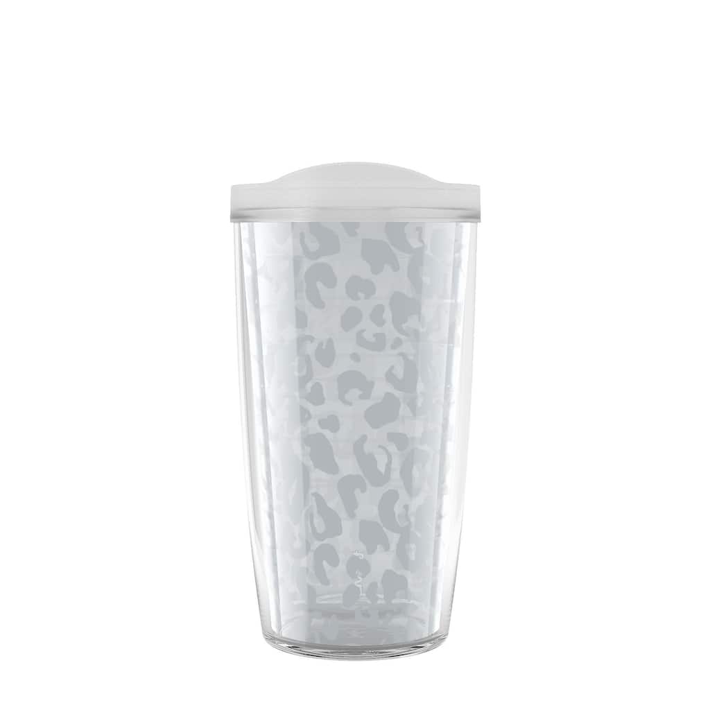 Tervis Leopard Frost Animal Print Collection Made in USA Double Walled Insulated Travel Tumbler, Mist