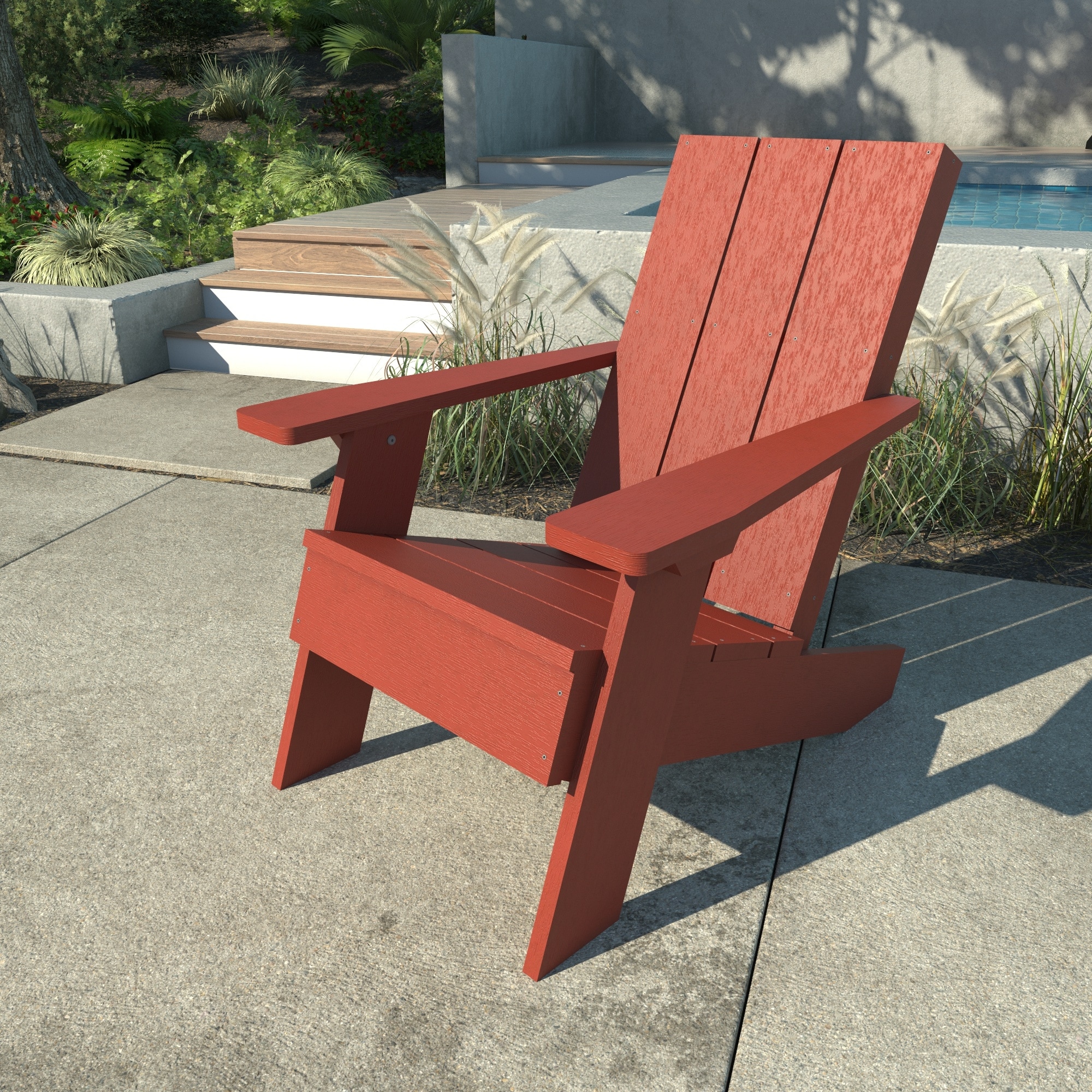 HIGHWOOOD Modern Adirondack Chair - Picture 18 of 35