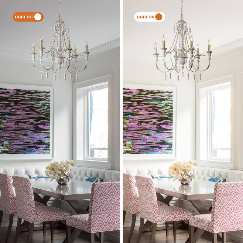 6-Light Farmhouse Antique White 6-Light Distressed Wood Empire Chandelier - 29.5-in W