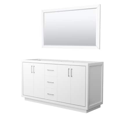 Wyndham Collection WCF1111-66D-CX-M58 Icon 66" Double Free Standing
