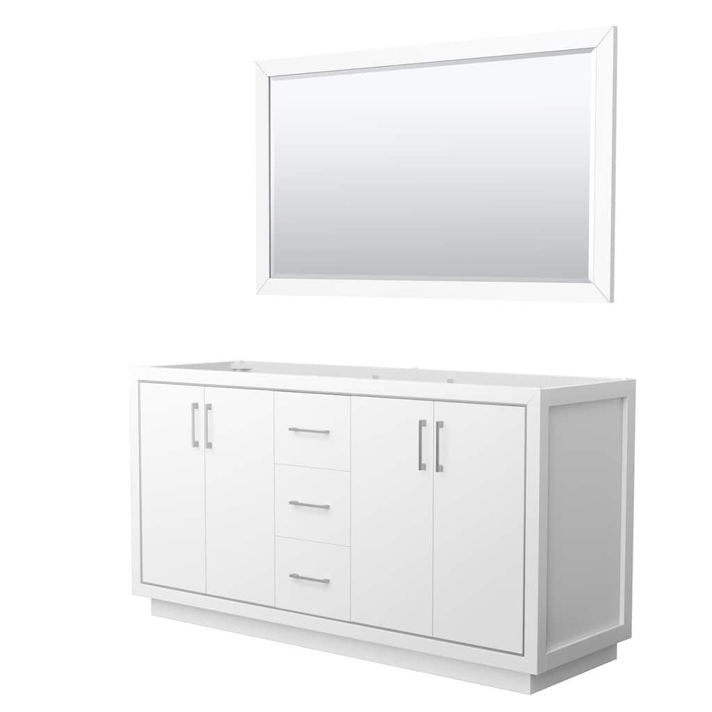 Wyndham Collection WCF1111-66D-CX-M58 Icon 66" Double Free Standing