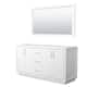 Option White / Brushed Nickel Hardware