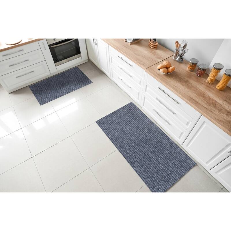 High-Quality Outdoor/Indoor Carpet Runner Rug with Non-Slip PVC Backing 42'' wide