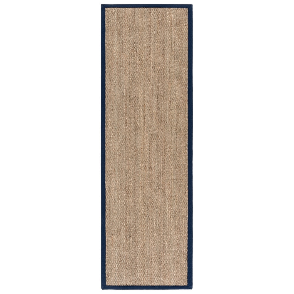 SAFAVIEH Natural Fiber Lovie Farmhouse Seagrass Rug