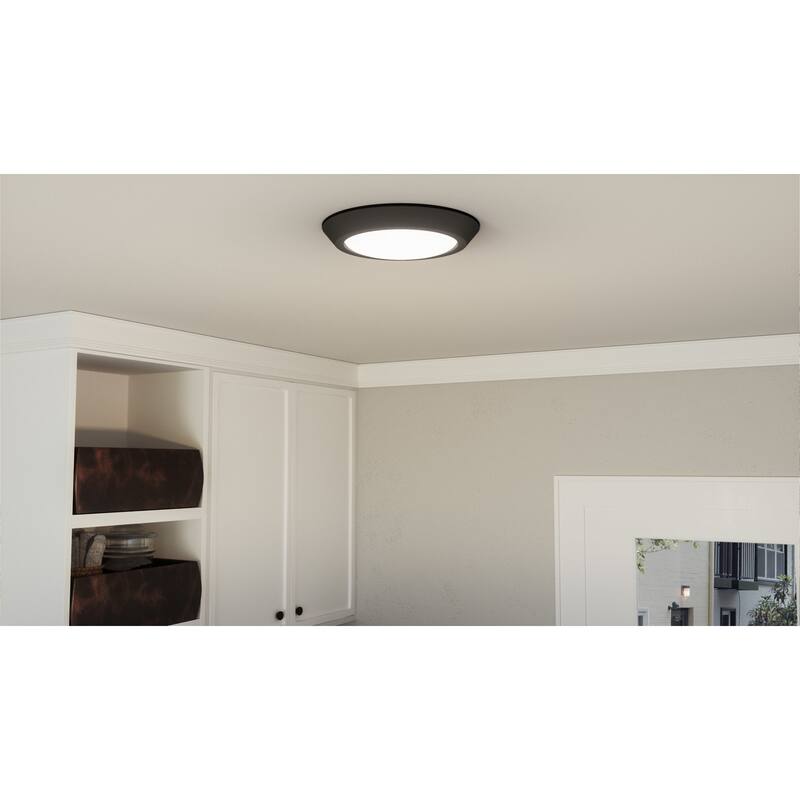 James Allan Scioto 12" Wide LED Flush Mount Ceiling Fixture