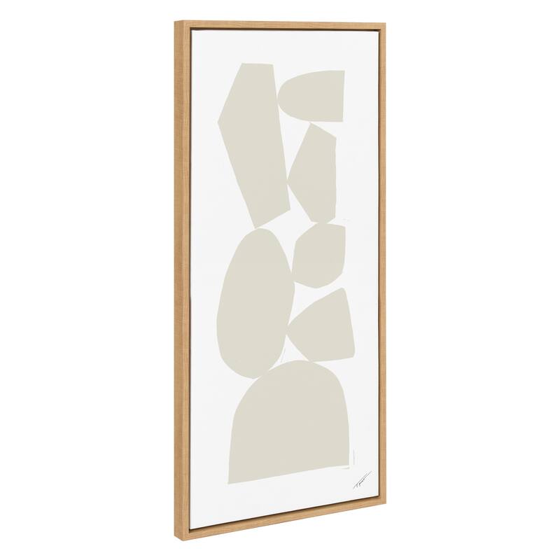 Kate and Laurel Sylvie Constructed IV Framed Canvas by Statement Goods