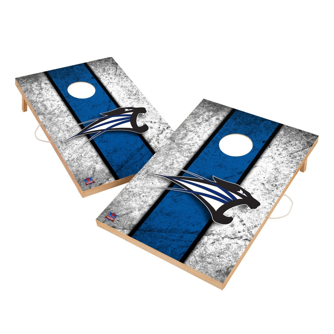 Vintage Saint Francis Cougars Regulation 2x4 Cornhole Set