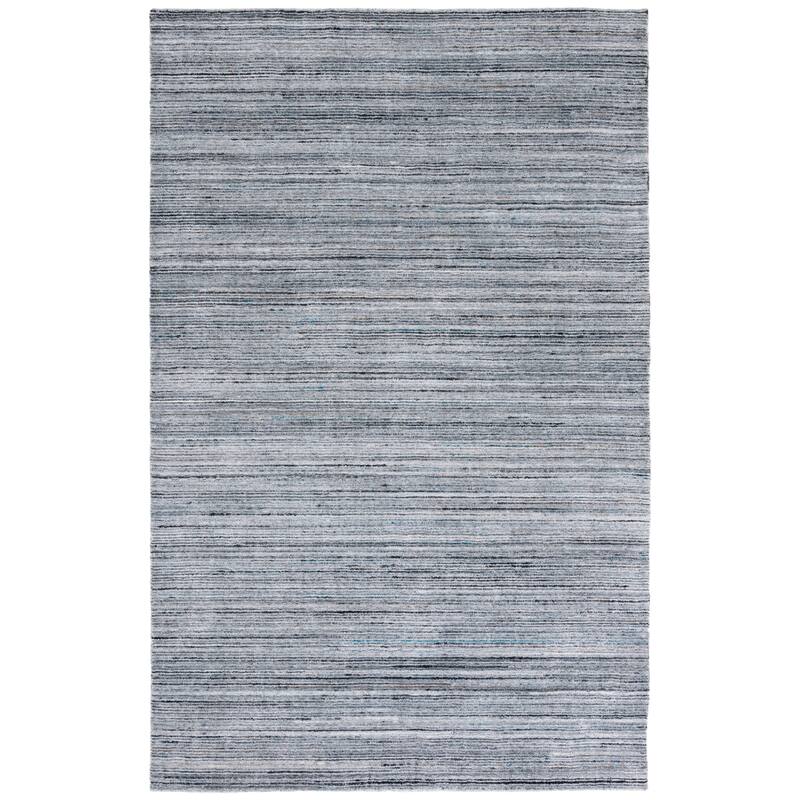 SAFAVIEH Handmade Mirage Tybritt Modern Wool/ Viscose Rug - 5' x 8' - Dark Grey