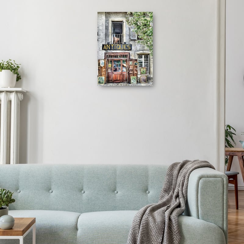 Antiques By Studio Arts Canvas Art Print
