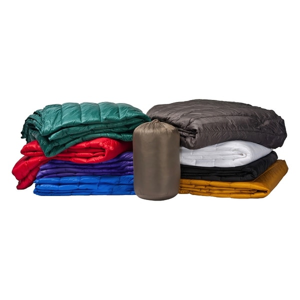 Travelwarm Packable Nylon Down Alternative Indoor Outdoor Blanket