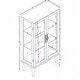 preview thumbnail 17 of 30, GDFStudio - Regency Traditional Storage Curio Cabinet with Tempered Glass Doors and Lighted Display