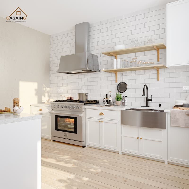 Smart Touchless Single Handle Pull-Down Sprayer Kitchen Faucet with Infrared Sensor and Smart Voice Control