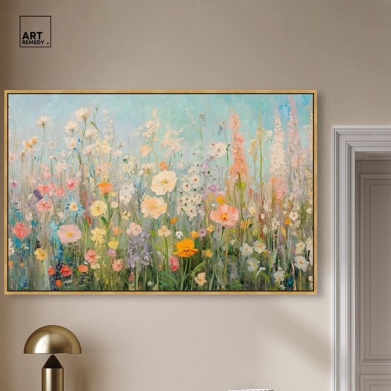 Soft Focus Flora II Canvas by Art Remedy