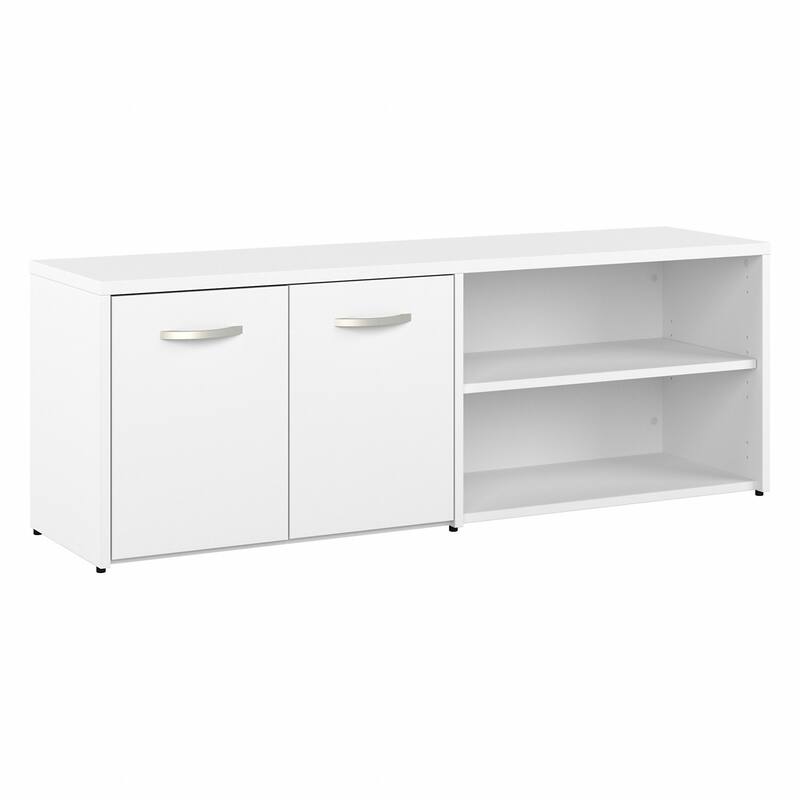 Studio A Low Storage Cabinet with Doors by Bush Business Furniture