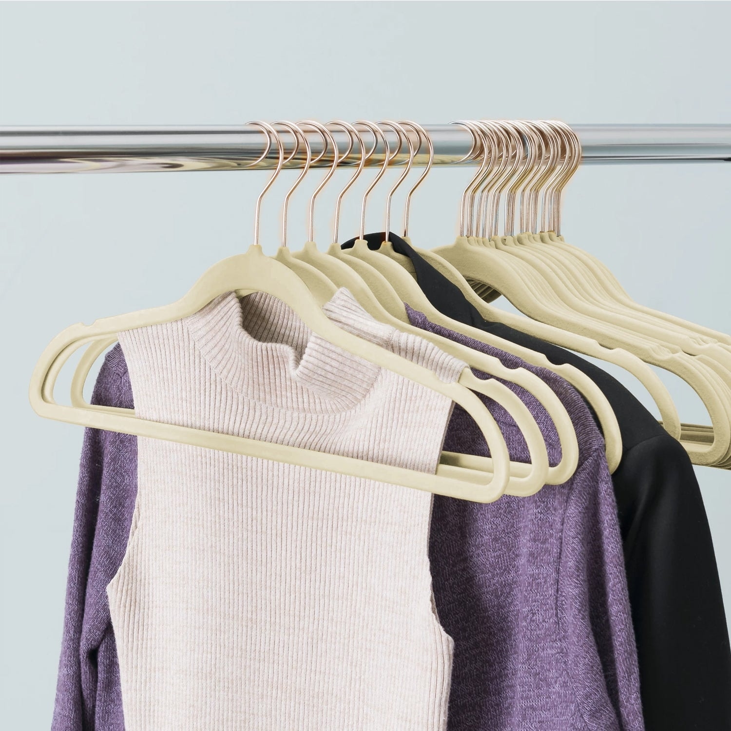 Mainstays Clothing Hangers, 3 Pack, White, Durable Plastic, Swivel Neck,  Pant 