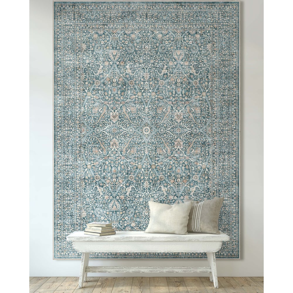 Well Woven Asha Isolde Vintage Oriental Flat-Weave Area Rug