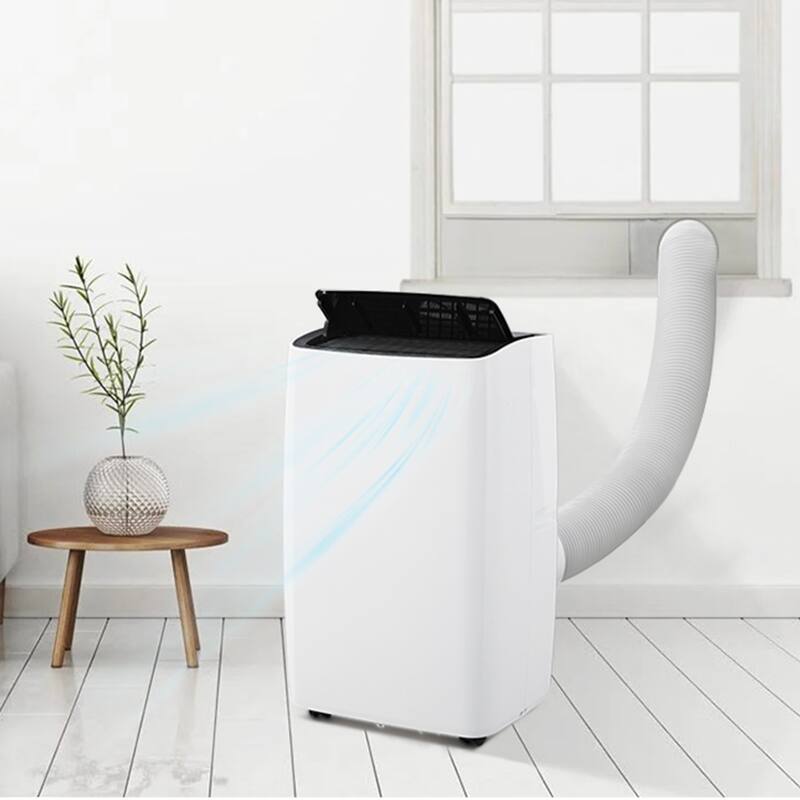 12000Btus Portable Air Conditioner With 24H Energy Save Timer - White
