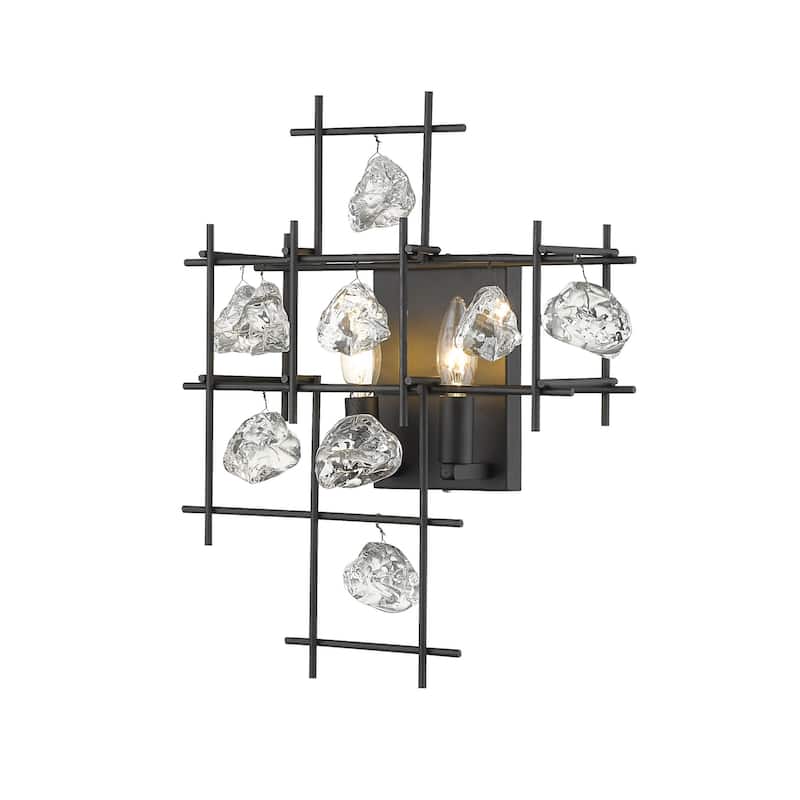 Z-Lite Garroway 2 Light 17" Tall Wall Sconce