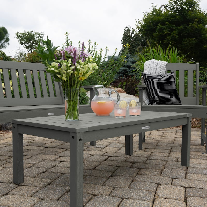 HIGHWOOD Eco-Friendly Adirondack Rectangular Coffee Table