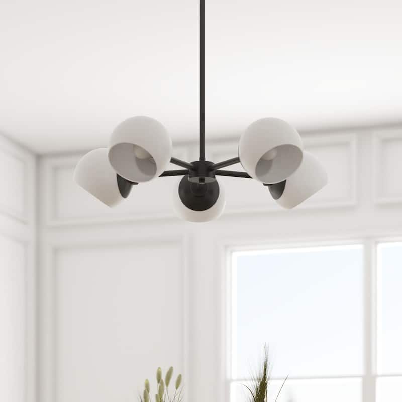 Prominence Home Stoll Chandelier with Opal Glass
