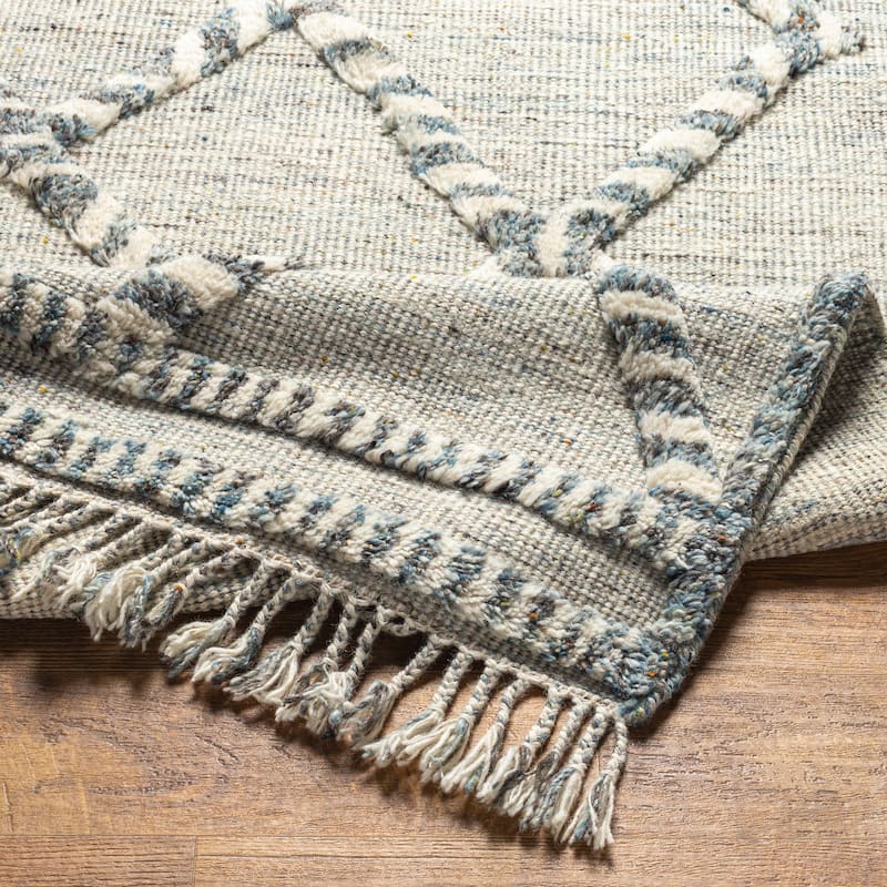 Chezob Handmade Bohemian Geometric Wool Area Rug