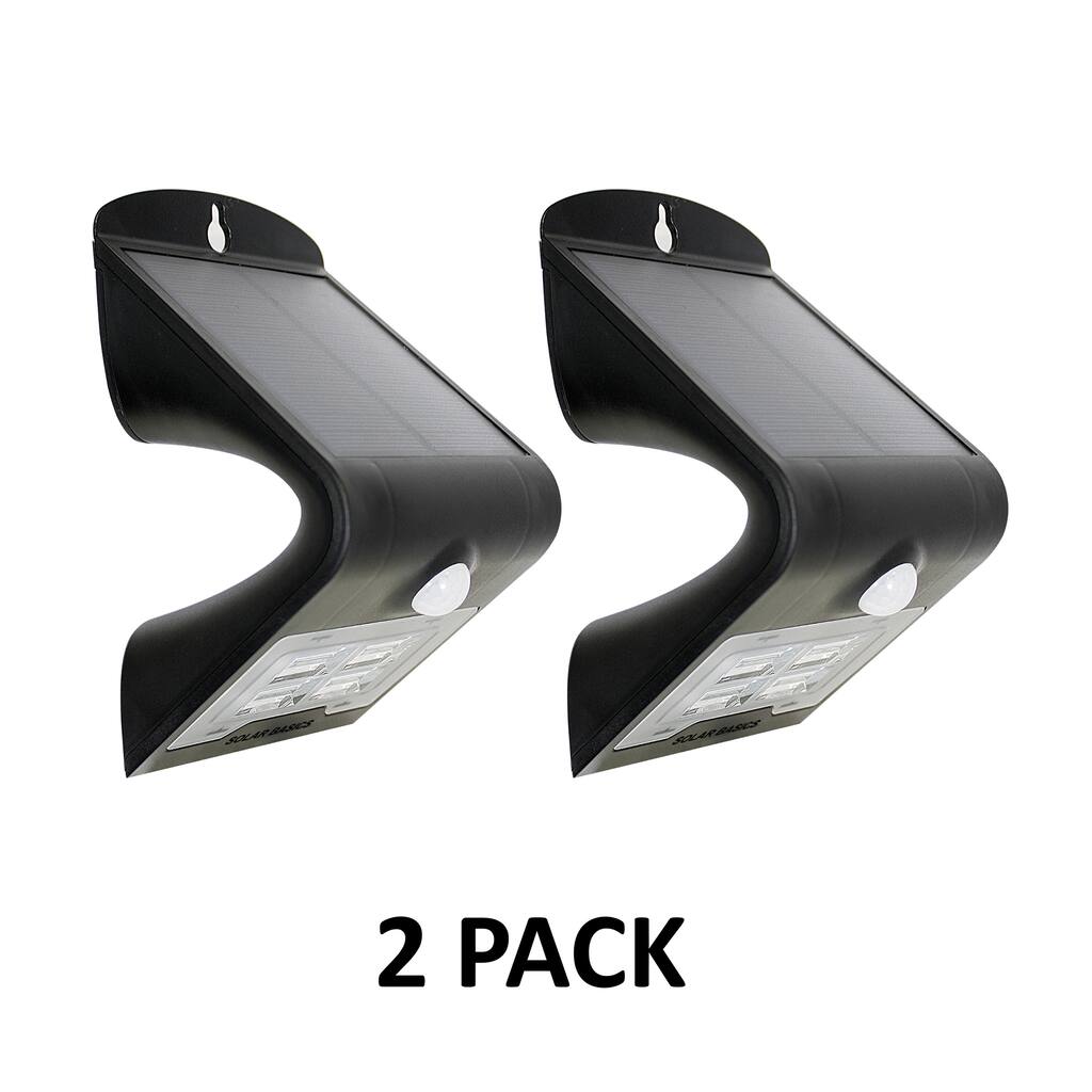 50 LM Security Solar Motion Sensor LED Wall Step Light