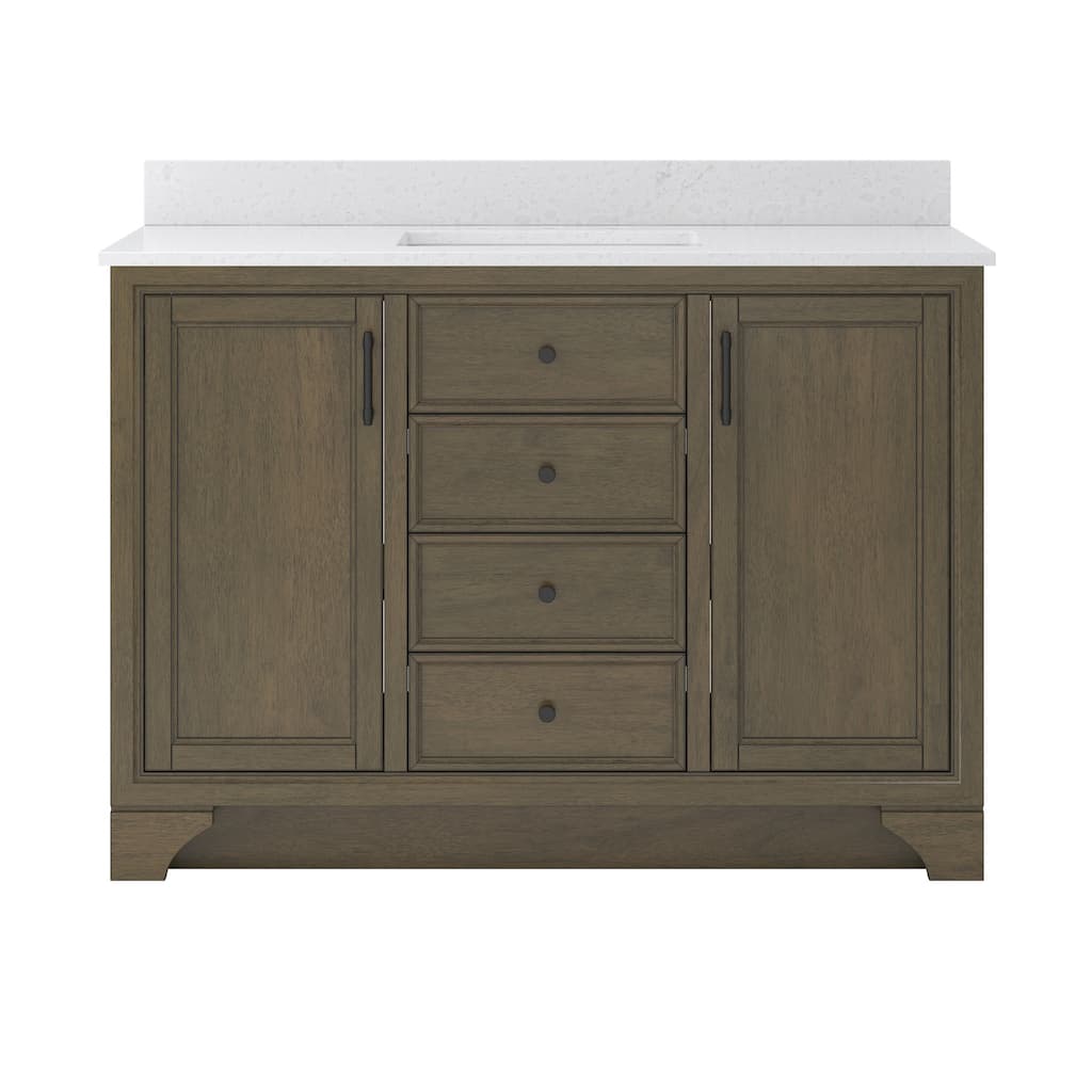 CRAFT + MAIN LCVT4922D-QCV Lanagan 48" Free Standing Single Basin