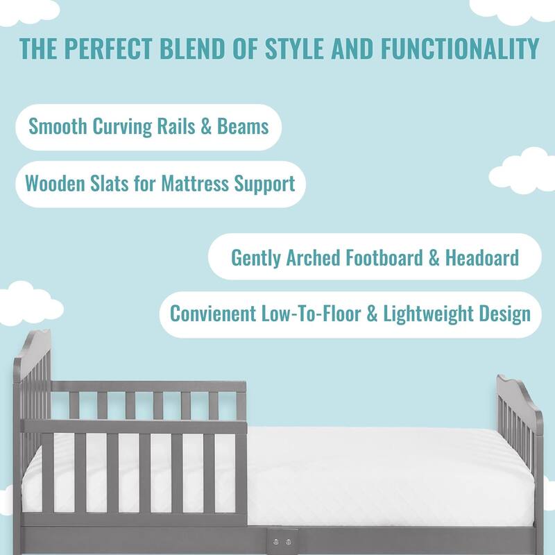 Dream On Me Classic Design Toddler Bed