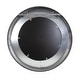 preview thumbnail 7 of 7, Allan Andrews Round Rustic Gray Metal Framed Wall & Accent Mirror - 30"D
